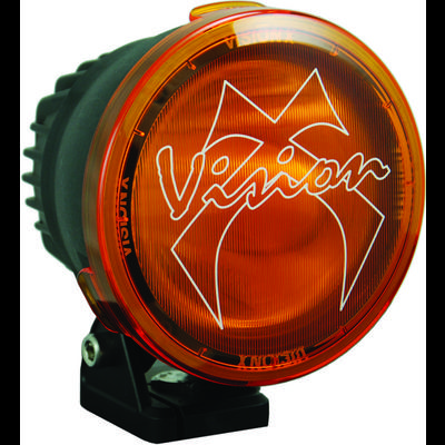 Vision X Lighting 4.7" Cannon PCV Elliptical Beam Light Cover (Amber) - 9890579